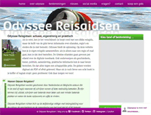 Tablet Screenshot of odyssee-reisgidsen.nl